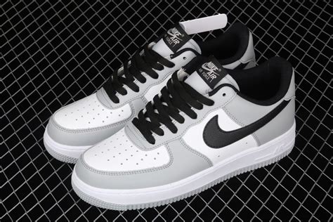 Nike white wolf grey black